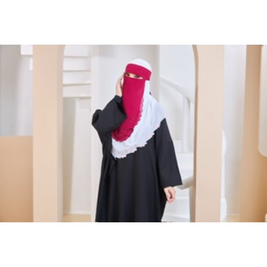 Niqab in Pink