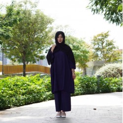 Fateema Suit in Navy Blue Fateema Suit in Navy Blue