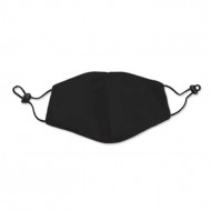 Kids washable face black mask