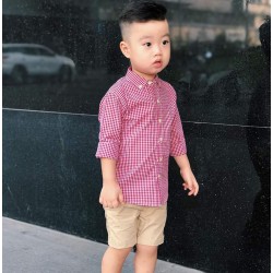 Boy's Karohat Summer set Boy's Karohat Summer set