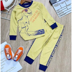 Boy's Long Printed Pyjama Boy's Long Printed Pyjama