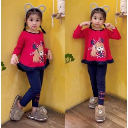 Girl's Long Baby Doll Set Girl's Long Baby Doll Set