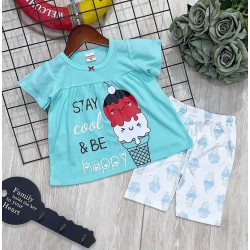 Girls Printed Cartoon Pyjama Girls Printed Cartoon Pyjama