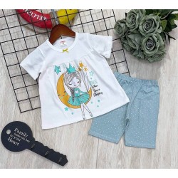 Girls Printed Cartoon Pyjama Girls Printed Cartoon Pyjama