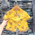 CHARACTERS PRINTS SHORTS SLEEVES SHORTS PAJAMAS TERNO BOYS 3Y-8Y