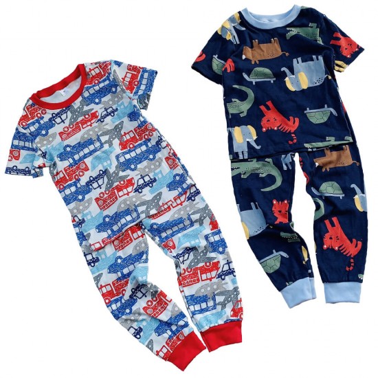 Boys pyjama kids pajamas children clothing wholesale