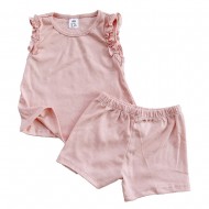Girls Fashion Short Set H&M Children Clothing Wholesale