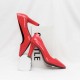 Premium Leather High Heel Red Color 102