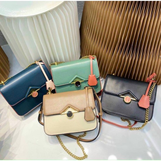 Premium leather sling bags cold colors model 105