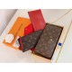 Premium leather wallet brown with thin smaller wallet 118