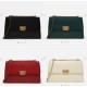 Premium leather sling multi color bags with gold chain 120