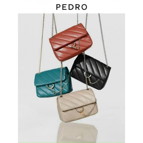 Premium leather sling bags multicolor with gold circle lock 123