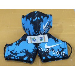 Nike fabric mask blue