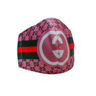 Gucci face mask pink