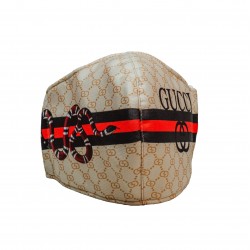Gucci face mask beige