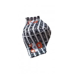Moschino face mask white