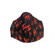Chanel face mask Red
