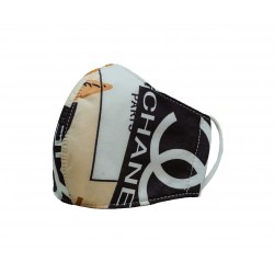 Chanel face mask Black Chanel face mask Black