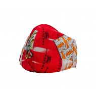Burberry face mask Red