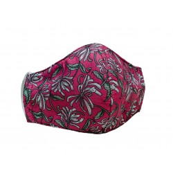 flower pink face mask 101 flower pink face mask 101